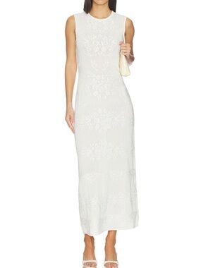 ALIGNE Ashley Knit Midi Dress Anthropologie NWT L